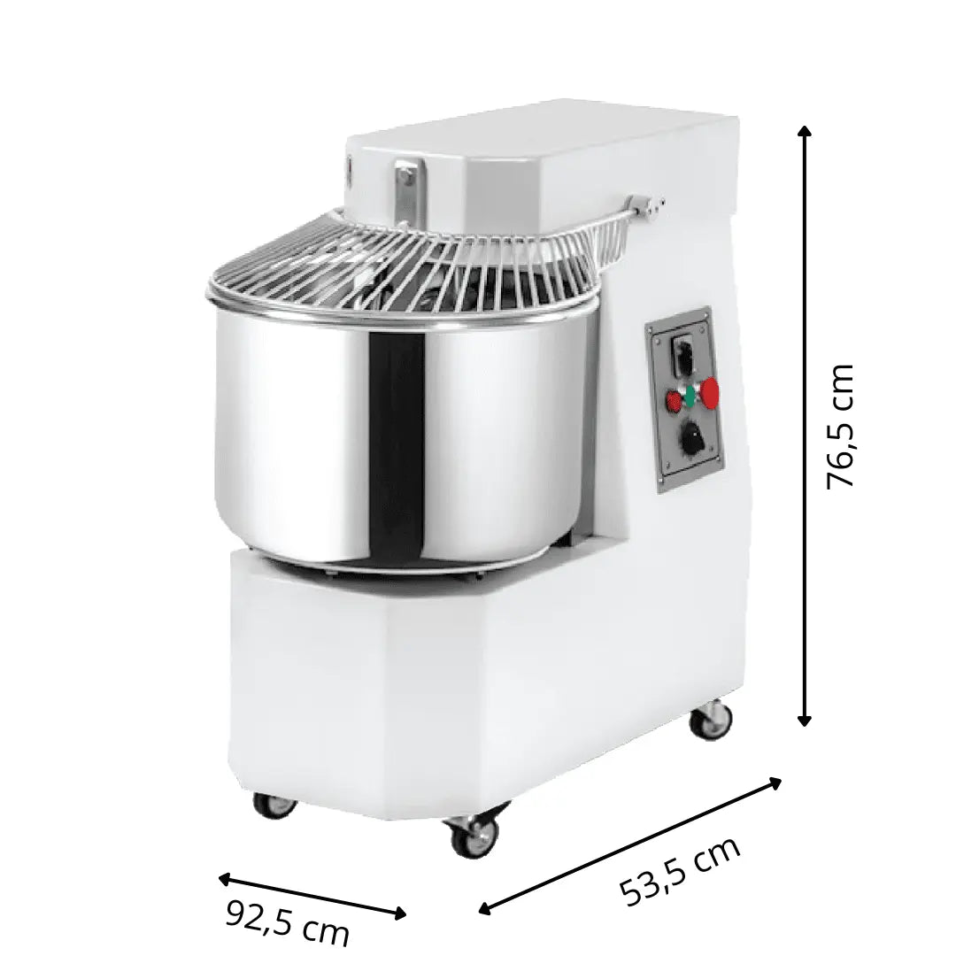 Pétrin ITALIAN Style - 50Litres/ 40 Kg - avec Tête Fixe Parinox