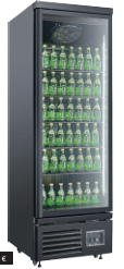 Armoire vitrée positive – 630 mm – KDC-P0673CG Eurotec