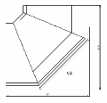 Vitrine réfrigérée libre-service à groupe à distance – Angle intérieur – KMD-R1414HN Eurotec
