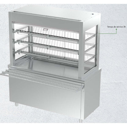 Self Service Vitrine Refrigirée 3 Niveaux - Infrico