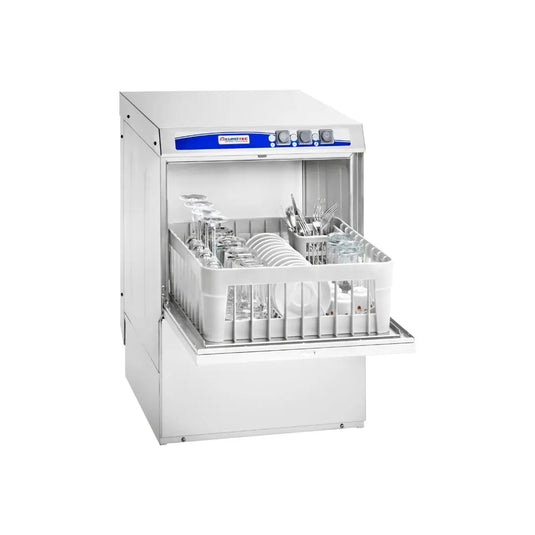 Lave Verre avec Adoucisseur Avec Pompe de relevage - 350x350 mm - Professionnel Parinox