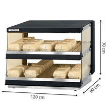 Bin Passe Burger Dim 1200x900x700mm