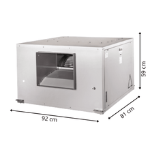 Caisson de Ventilation - Norme 400°/2h à 5350m³/h