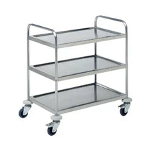 Chariot en Inox 3 Niveaux  - 1000x500x940 mm