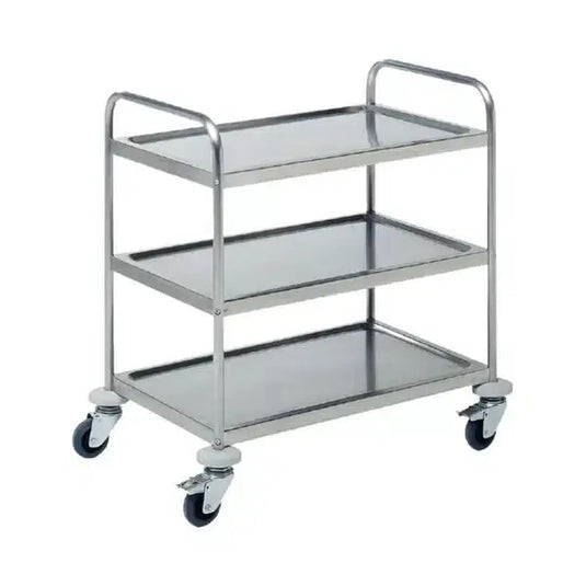 Chariot en Inox 3 Niveaux  - 1000x500x940 mm Parinox