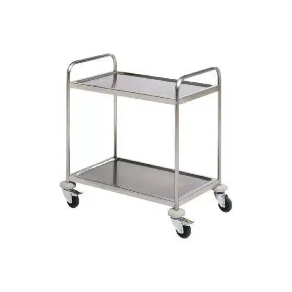 Chariot en Inox 2 Niveaux  - 1000x500x940 mm