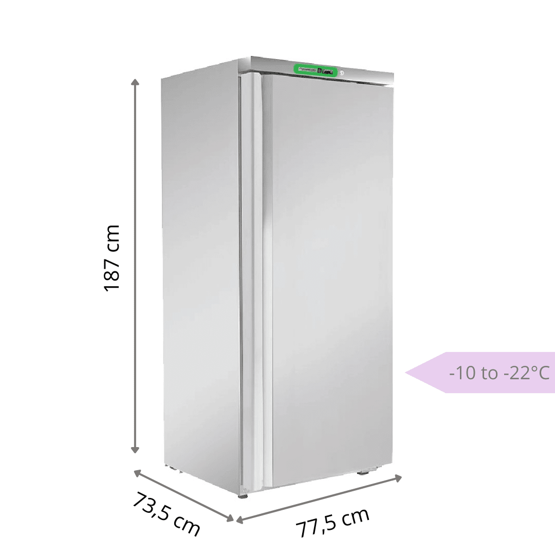 Armoire Réfrigérée 1 Porte - 775 x 735 x 1870 mm - Négative