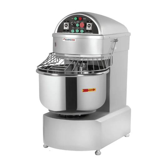 Pétrin Professionnel à Tête Fixe - 70 Litres / 35 Kg - 2 Vitesse - Cuve Extractible Parinox