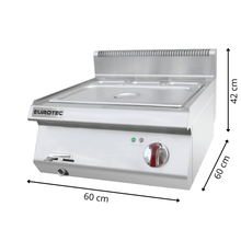 Bain Marie Electrique à Poser - 600 x 600 x 420 mm