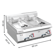 Chauffe Frite Électrique à Poser - Profondeur 700