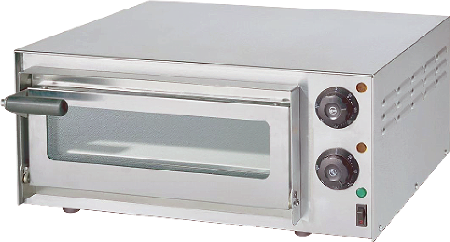 Four à Pizza Électrique Professionnel - Plan de Cuisson en Pierre Réfractaire -01 Niveau Parinox
