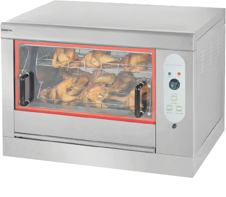 Rôtissoire à Poulet Bright - 1010 x 630 x 770 mm - Parinox