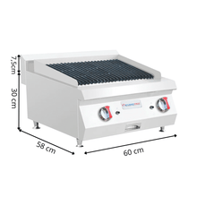 Grillade à Pierre de la Lave Électrique