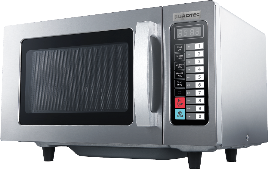 Four à Micro-Ondes Professionnel - 100 Programmes Réglables - 511 x 432 x 311 mm Parinox