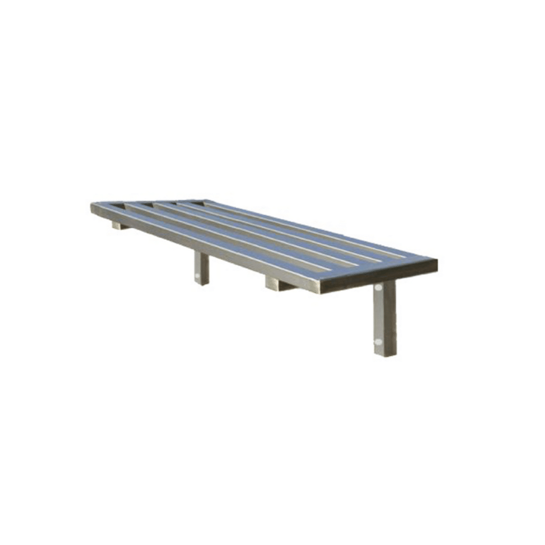 Étagère Barreaudée en Inox - 1800x400x300 mm