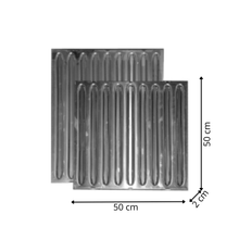 Filtre à Choc en Inox - 500x500mm