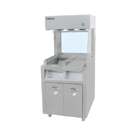 Poste de Salage Électrique Largeur 600 mm Parinox