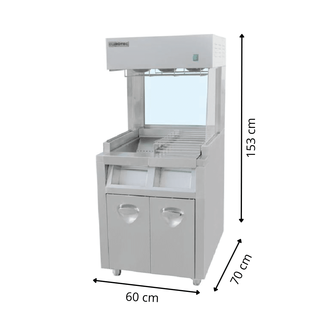 Poste de Salage Électrique Largeur 600 mm