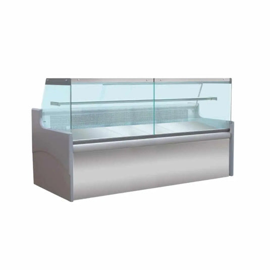 Vitrine Boucherie - Largeur 2480 mm Parinox