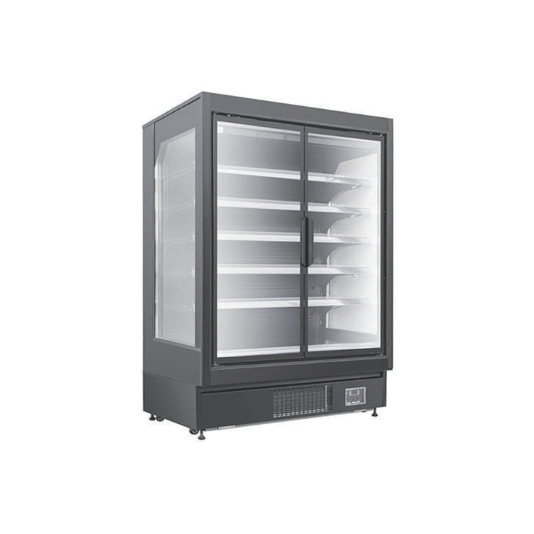 VITRINES RÉFRIGÉRÉES POUR SUPERMARCHÉ, PORTES BATTANTES Eurotec France