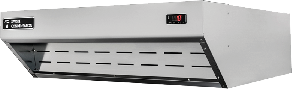 Hotte Avec Kit de Condensation  - dim 1100 x 1405 x 310 mm Parinox