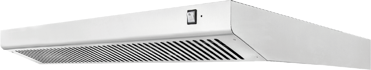 Hotte Avec Moteur - dim 1000 x 1015 x 120 mm Parinox