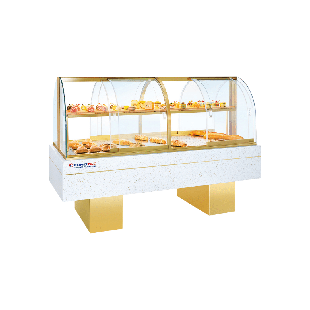 Vitrine Ouverte - Vitre Bombée