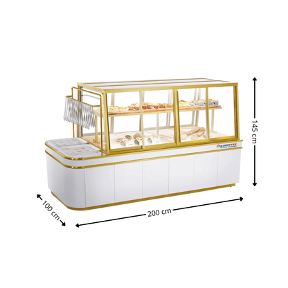 Vitrine Ouverte - Vitre Droite