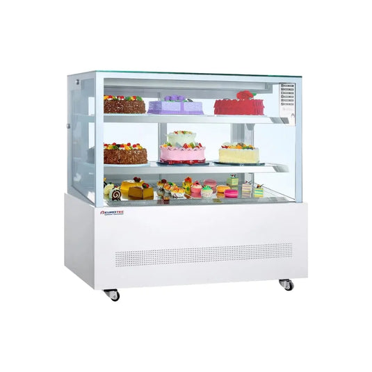 Vitrine Pâtissière Prestige - Vitre Droite - Largeur 1800 mm Parinox