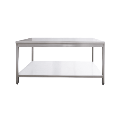 Table de Travail Centrale en Inox  - 800x600x850 mm