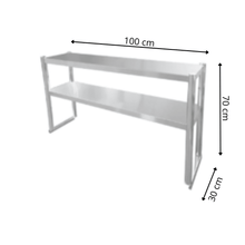 Colonnette en Inox - 1000x300x700 mm