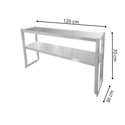 Colonnette en Inox - 1200x300x700 mm