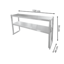 Colonnette en Inox - 1200x400x700 mm