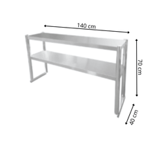 Colonnette en Inox - 1400x400x700 mm