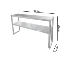 Colonnette en Inox - 1800x300x700 mm