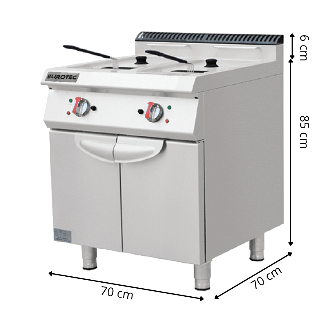 Friteuse Électrique 2 Bacs - Sur Coffre