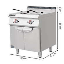 Friteuse Électrique 2 Bacs - Sur Coffre