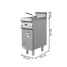 Friteuse Gaz 1 Bac - Sur Coffre