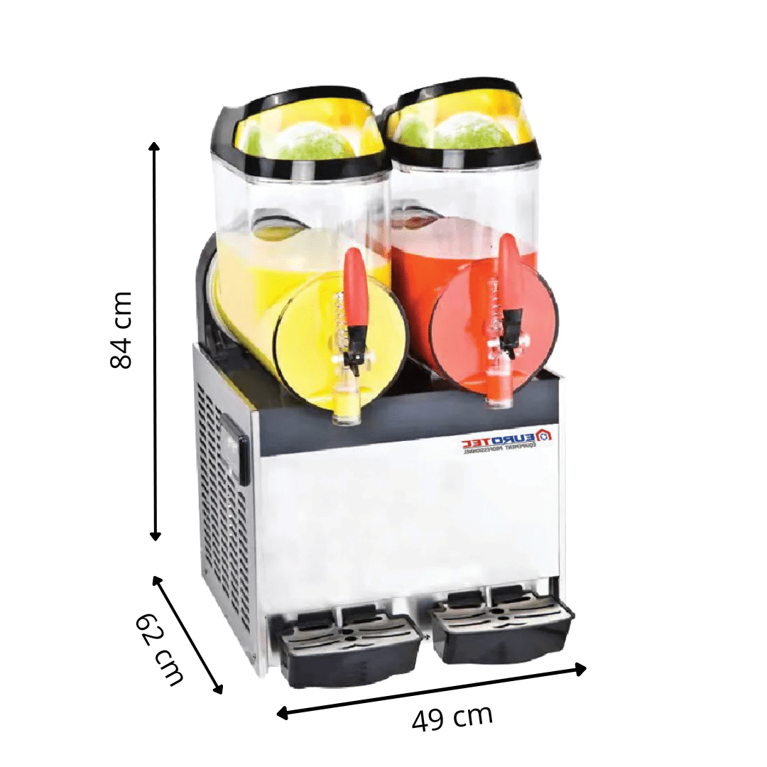Machine à Granité 2 x 10 L – XRJ10LX2 Parinox