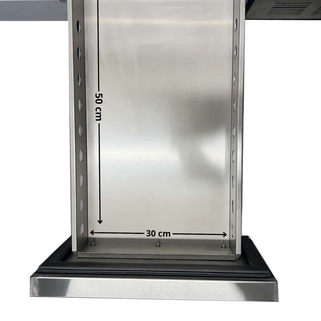Soubassement Réfrigéré 8 Tiroirs TOP - Profondeur 700 mm