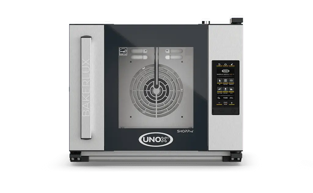 Fours professionnels à convection avec humidité BAKERLUX SHOP.Pro MASTER - UNOX Parinox