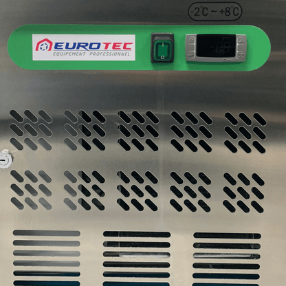 Soubassement Réfrigéré 8 Tiroirs TOP - Profondeur 700 mm