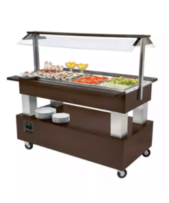 BUFFETS SALAD’BARS Version centrale 4 GN 1/1