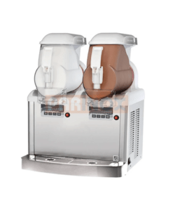 Machine – Distributeur de glace à l’italienne 2 cuves de 6 litres professionnel
