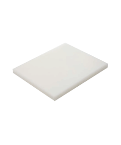 Plaque de découpe polyéthylène blanc prof.600 - épaisseur 40 mm